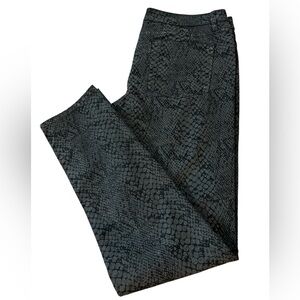 Mossimo Supply Co. Black Snakeskin Denim Jeggings